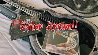 First Guitar Stream Just jamming to some Trivium EB standard songs 🎸 [upl. by Esidnak]