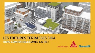 Les Toitures Terrasses durables Sika [upl. by Ellemac]