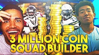 3 MILLION SPENDING SPREE VS THATWALKER Madden 18 Ultimate Team [upl. by Patten420]