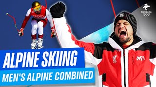 Alpine Skiing  Mens Alpine Combined  Full Replay  Beijing2022 [upl. by Jessie]