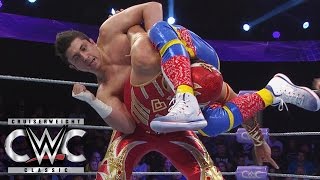 Gran Metalik vs TJ Perkins  CWC Final Cruiserweight Classic Live Finale on WWE Network [upl. by Nort]