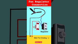 Avoid MistakesRegulator Switch Celling Fan Setup  Ceiling Fan Connection wiringdiagram [upl. by Rosmunda484]