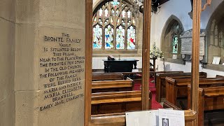 The Brontë Family Vault  St Michael and All Angels Church Haworth [upl. by Leda]