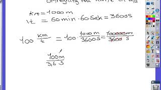 omregning af Kmt til ms [upl. by Artied656]