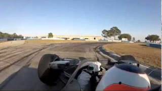 Barrichello onboard IndyCar  Sebring 2012 [upl. by Dituri]