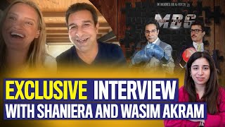 Wasim Akram and Shaniera exclusive interview [upl. by Brantley]