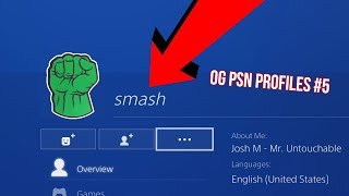 Looking at OG PSN PROFILES 5 [upl. by Adriene591]