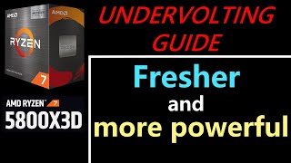 5800X3D  Undervolting Guide  PBO2 TUNER  SETUP and GAMES TEST [upl. by Gio]