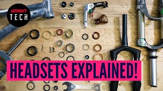 MTB Headset Tech  Everything You Should Know About Mountain Bike Headsets [upl. by Anallese]