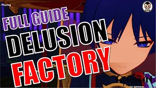 Easy Guide Delusion Factory  Domain Guide  Genshin Impact [upl. by Sikko]