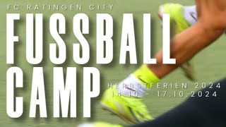 HerbstferienFussballcamp beim FC Ratingen City [upl. by Ballinger949]