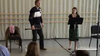 Carnegie Hall Oboe Master Class Rossinis La scala di seta [upl. by Lehte]