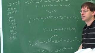 IUPAC alkane nomenclature 9 [upl. by Clava]