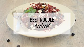 Beet Noodle Salad [upl. by Daye700]