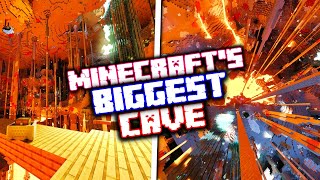 The BIGGEST CAVE In MINECRAFT 121  Incredible Minecraft 121 Cave Seed  Bedrock amp Java [upl. by Millman]