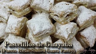 Pastelillos de Guayaba Puerto Rican Guava Stuuffed Pastry [upl. by Adebayo]