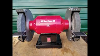 Точило заточной наждак Einhell TCBG 200 exclusive 88 [upl. by Buffy]