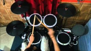 Behringer XD8USB  Im Alive Helloweens Drum Cover [upl. by Ramilahs]