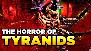 THE TYRANIDS  Devourer of Worlds  WARHAMMER 40000 Lore  History [upl. by Ecnerrat]