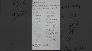 Nice Radical Equation Problem maths shorts radical equation shortsfeed mathtricks trending [upl. by Chladek]