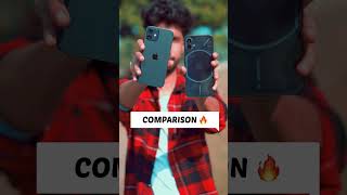 NOTHING PHONE 1 VS iPHONE 12  CAMERA COMPARISON 🔥 [upl. by Brandi]