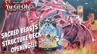 Yugioh Sacred Beast Structure Deck Opening [upl. by Greiner]