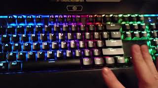 ReviewtutorialHow to change RGB in Cyberpower keyboard [upl. by Kcirddahc]