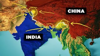 How Geography is Pushing India amp China to War [upl. by Ridglea904]