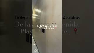 Tu departamento Cerca de La Quinta en Playa del Carmen parati fypシ゚viral beach apartment mexico [upl. by Clotilda725]