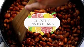 Chipotle Pinto Beans Copycat [upl. by Ellehsram]