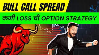 Bull Call Spread Strategy कशी बनवावी  Bull Call Spread Option Strategy  Limited Loss Strategy [upl. by Nob]