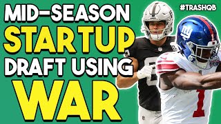 Shane Says MidSeason Dynasty STARTUP Draft Strategy Using WAR [upl. by Buckingham]