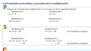 14 Propiedad conmutativa y asociativa de la multiplicación [upl. by Aihcsrop233]