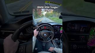 Backroad cruise in my BMW 335xi single turbo with t51r mod [upl. by Maya]