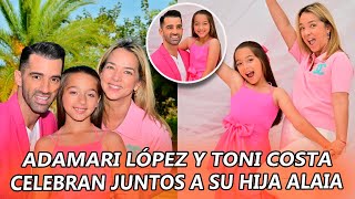 😍Adamari López y Toni Costa CELEBRAN JUNTOS un día MUY ESPECIAL con Alaïa [upl. by Quinby]