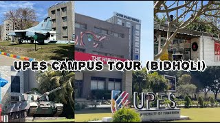 UPES CAMPUS TOUR BIDHOLI 2023  DETAILED VIDEO [upl. by Ocnarfnaig]