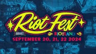 CONCERT REVIEW SERIES Riot Fest 2024 In Chicago  🔥 [upl. by Heddy]