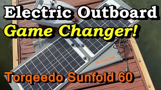 Torqeedo Sunfold 60 Solar Panel Review [upl. by Ariad]