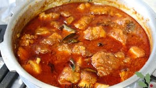 Quick and easy Pork vindaloo  Kochi style l Pressure cooker recipe [upl. by Furlani777]