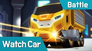 Watch car Battle scene3 Bluewill VS Poti [upl. by Neibaf]