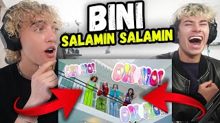 South Africans React To BINI Salamin Salamin Official Music Video [upl. by Vivian586]