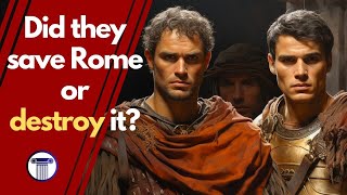 Tiberius and Gaius Gracchus  The Gracchi brothers explained [upl. by Allin]