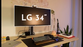 I Bought a 34quot Ultrawide Monitor  LG Ergo 34WN780B Review [upl. by Aziaf984]