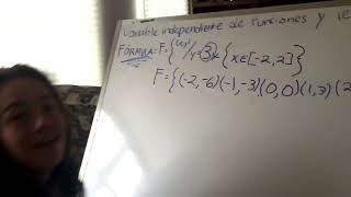Cómo resolver una variable dependiente e independiente de funciones y relaciones por Paula Rmz Levy [upl. by Aleehs]