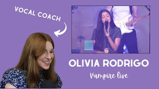 Danielle Marie Reacts to Olivia Rodrigo “Vampire” LIVE from the Today show 2023 [upl. by Minardi337]