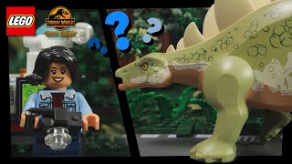 LEGO® Jurassic World Chaos Theory Mission to snap a Stegosaurus [upl. by Ynneb]