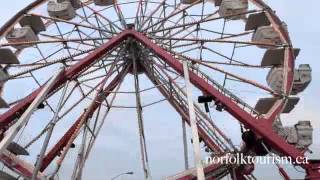 Norfolk County Fair and Horse Show  Midway Rides Fair Food [upl. by Eenwat589]