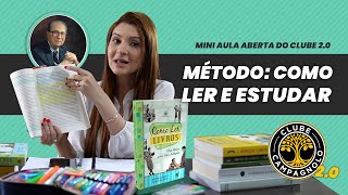 Método como ler e estudar  Clube Campagnolo [upl. by Latrena748]