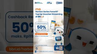 Promo spesial dari BRImo khusus kamu yang beli tiket pesawat dan voucher streaming di BRImo [upl. by Ornas]