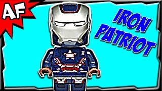 IRON PATRIOT Minifigure 30168 Lego Marvel Super Heroes Review [upl. by Glass]